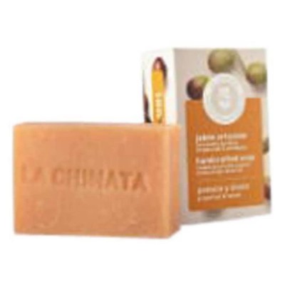 хигиена,тяло,la,chinata,handcrafted,tonifying,gapefruit,lemon,100g,soap,golden