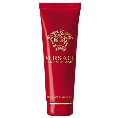 хигиена,тяло,versace,eros,flame,perfumed,tubo,250ml,shower,gel,red