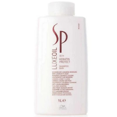 хигиена,коса,wella,sp,care,luxe,keratin,1000ml,shampoo,clear