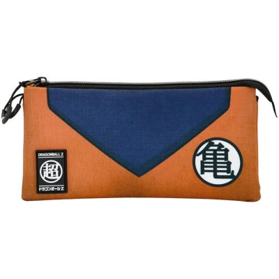 канцеларски,принадлежности,karactermania,dragon,ball,triple,pocket,suit,pencil,case,orange,(multicolour)