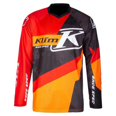 блуза,с,дълъг,ръкав,мъжки,тениски,дамски,тениски,klim,revolt,long,sleeve,jersey,multicolor,(black,fiery,red)