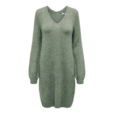 рокля,дамски,поли,и,рокли,jdy,elanora,long,sleeve,dress,green,(kalamata,detail,melange)