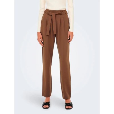панталони,дамски,панталони,jdy,tanja,high,waist,pants,brown,(aztec)