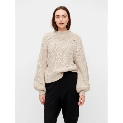блуза,дамски,пуловери,дамски,плетени,дрехи,object,kamma,cable,sweater,beige