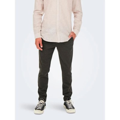 панталони,мъжки,панталони,only,&,sons,mark,tap,herringbone,2911,pants,slate,black,(beige)