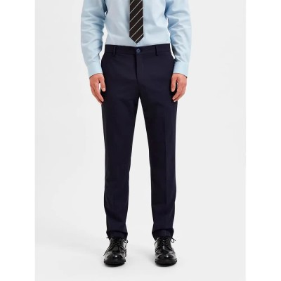панталони,мъжки,панталони,selected,slim,liam,flex,b,dress,pants,blue