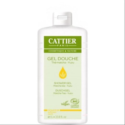 хигиена,тяло,cattier,suave,te,matcha,1l,shower,gel,clear