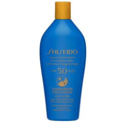 козметика,за,защита,от,слънце,shiseido,lotion,spf50,300ml,sunscreen,blue