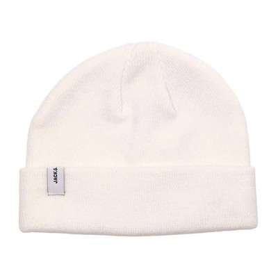 шапка,всички,шапки,jack,&,jones,colour,injection,short,beanie,white,(white,of,white)