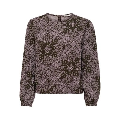 тениска,дамски,тениски,only,erin,long,sleeve,t,shirt,grey,(aop,bandana,forest,night)