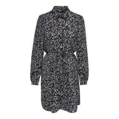 рокля,дамски,поли,и,рокли,only,nova,lux,long,sleeve,short,dress,black,(aop,327,holly,dahlia,purple)