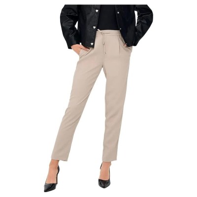 панталони,дамски,панталони,only,victoria,string,pants,feather,gray,(beige)