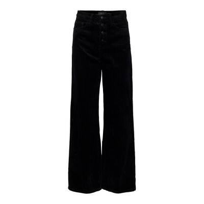 панталони,дамски,панталони,vero,moda,kathy,shr,wide,cord,pants,black