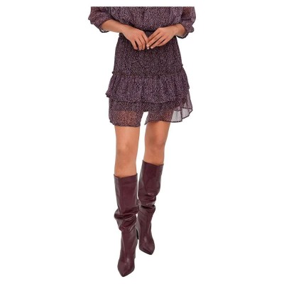 пола,дамски,поли,и,рокли,vero,moda,kaya,fall,short,skirt,brown,(aop,fenja,coffee,bean)