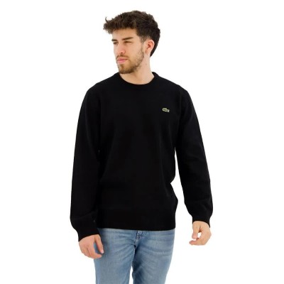 блуза,мъжки,пуловери,lacoste,ah3449,sweater,black,(black)