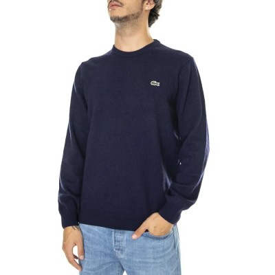 блуза,мъжки,пуловери,lacoste,ah3449,sweater,blue,(navy)