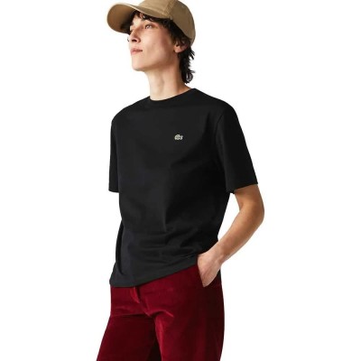 тениска,дамски,тениски,lacoste,tf5441,short,sleeve,t,shirt,black,(black)
