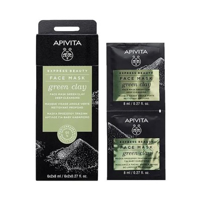 специфични,козметични,продукти,apivita,deep,cleaning,face,mask,clear