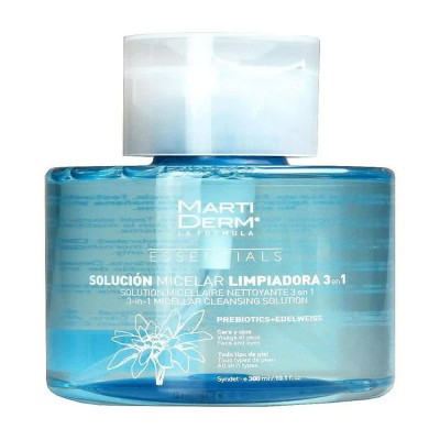козметика,за,почистване,martiderm,essentials,solution,3in1,300ml,micellar,water,clear