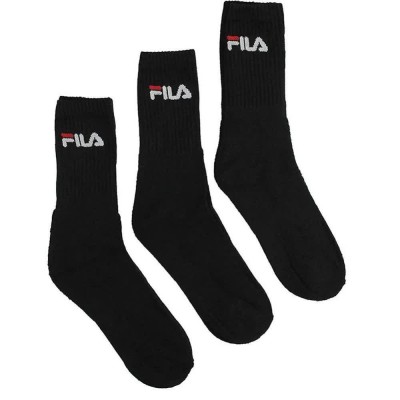 чорапи,мъжки,чорапи,fila,csten95,socks,3,pairs,black