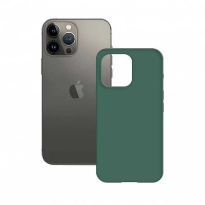 други,аксесоари,ksix,soft,silicone,bulk,iphone,14,plus,silicone,phone,case,green
