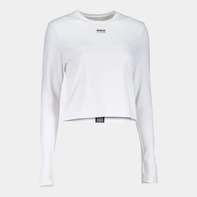 тениска,дамски,тениски,joma,daphne,long,sleeve,t,shirt,white