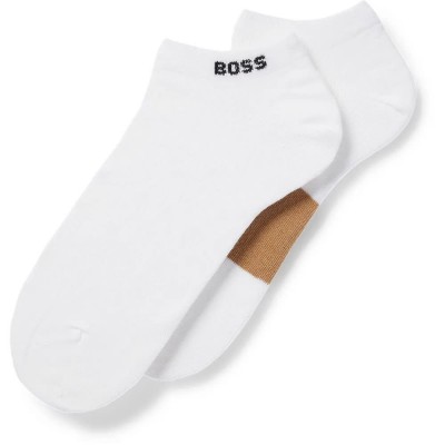 чорапи,мъжки,чорапи,boss,logo,10241204,01,socks,2,pairs,white,(natural)