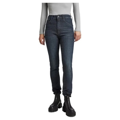 дънки,дамски,панталони,g,star,kafey,ultra,high,skinny,fit,jeans,blue,(worn,in,nightshadow)