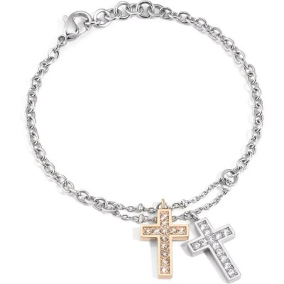 бижутерия,morellato,sadr05,bracelet,silver,(cruz,plata,y,bronze)