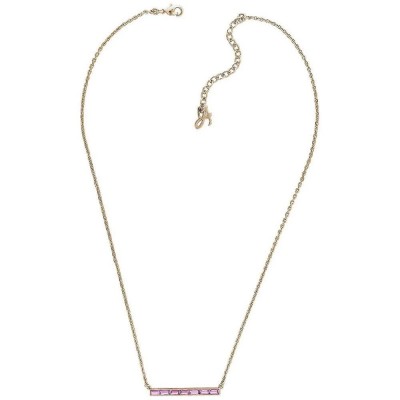 бижутерия,adore,5303102,necklace,golden,(pink)