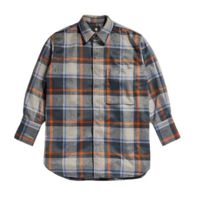 риза,с,дълъг,ръкав,дамски,блузи,дамски,ризи,g,star,oversized,bf,long,sleeve,shirt,grey