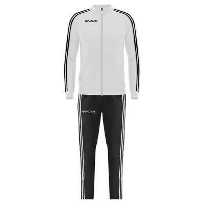 анцуг,детски,анцузи,givova,revolution,summer,tracksuit,white,black,(white,black)