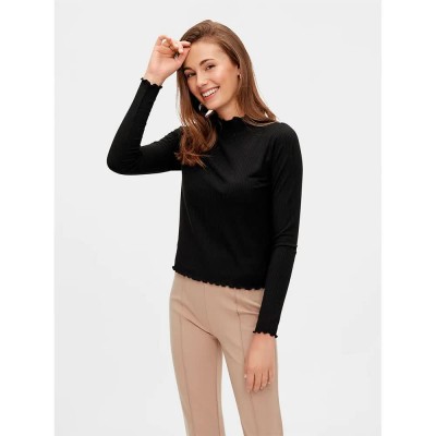тениска,дамски,тениски,pieces,nicca,long,sleeve,t,shirt,black
