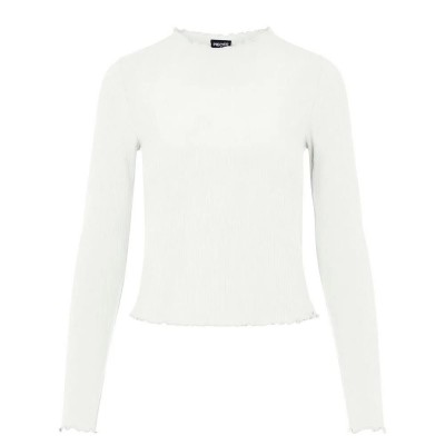 тениска,дамски,тениски,pieces,nicca,long,sleeve,t,shirt,white,(bright,white)