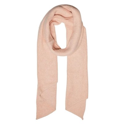 шал,ръкавици,шапки,и,шалове,pieces,pyron,lurex,long,scarf,pink,(cameo,rose,detail,silver,lurex)