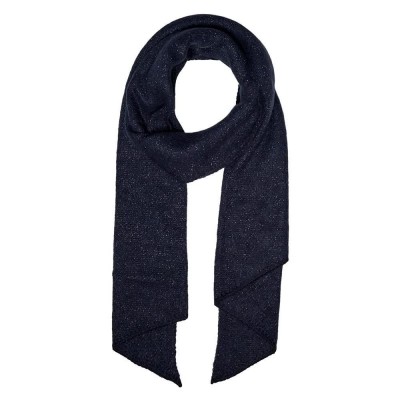 шал,ръкавици,шапки,и,шалове,pieces,pyron,lurex,long,scarf,sky,captain,aop,tone,in,tone,lurex,(blue)