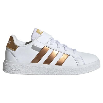 маратонки,детски,маратонки,adidas,grand,court,2.0,el,trainers,white,2,(beige)