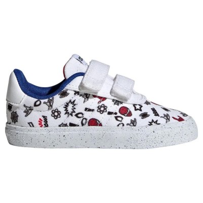 детски,маратонки,детски,маратонки,adidas,vulcraid3r,spiderman,cf,infant,trainers,white
