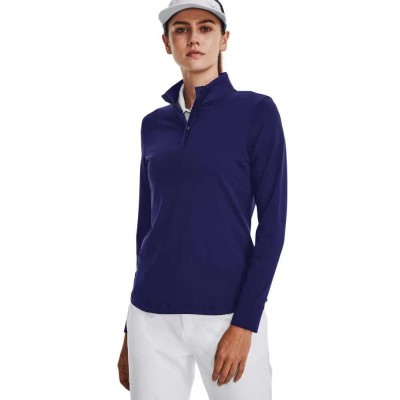 тениска,дамски,тениски,under,armour,golf,playoff,half,zip,long,sleeve,t,shirt,blue,(sonar,blue,metallic,silver)