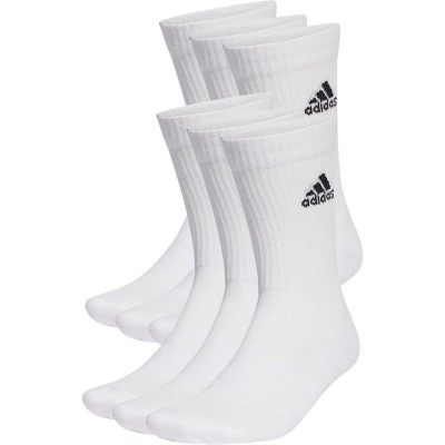 чорапи,дамски,чорапи,adidas,c,spw,6p,crew,socks,6,pairs,white
