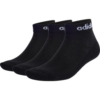 чорапи,дамски,чорапи,adidas,t,lin,3p,short,socks,3,pairs,black,(black)