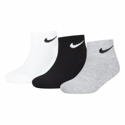 чорапи,мъжки,чорапи,дамски,чорапи,nike,basic,ankle,socks,3,pairs,multicolor,(white,dk,grey,heather)