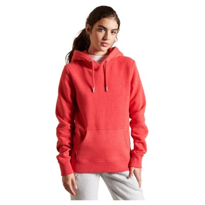 суичър,дамски,блузи,superdry,vintage,logo,embroidered,hoodie,orange