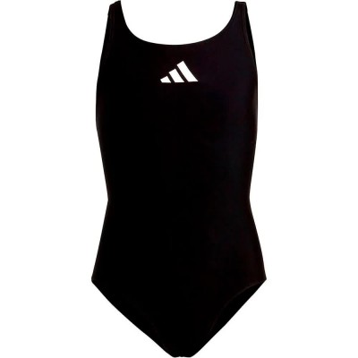 бански,костюм,детски,бански,костюми,adidas,3,bars,sol,st,swimsuit,black,(black,white)