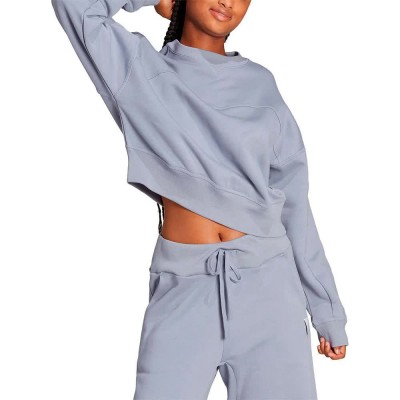блуза,дамски,блузи,adidas,lounge,sweatshirt,purple