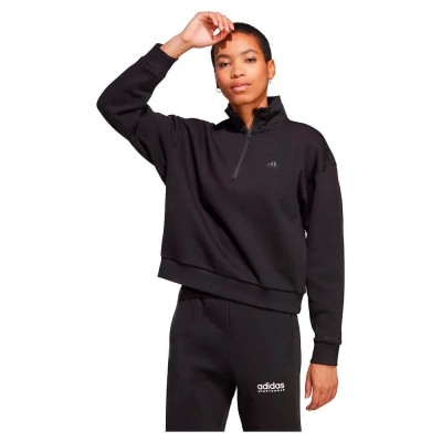 блуза,дамски,блузи,adidas,all,szn,sweatshirt,black,(black)
