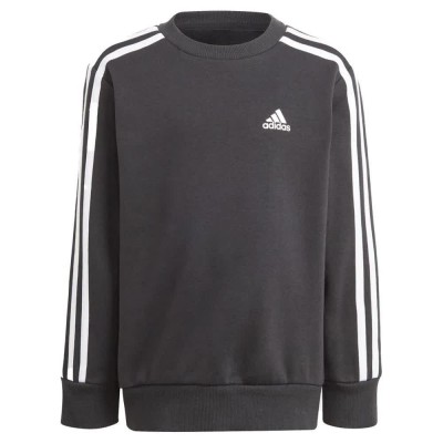 поларена,блуза,детски,блузи,adidas,lk,3s,fleece,sweatshirt,black,(black,white)