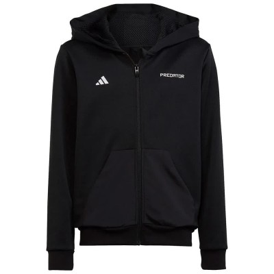 блуза,детски,блузи,adidas,predator,full,zip,sweatshirt,black