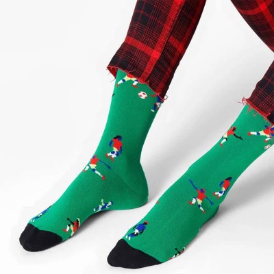 чорапи,мъжки,чорапи,happy,socks,football,socks,green