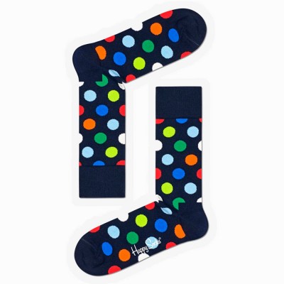 чорапи,мъжки,чорапи,happy,socks,new,classic,socks,4,pairs,blue